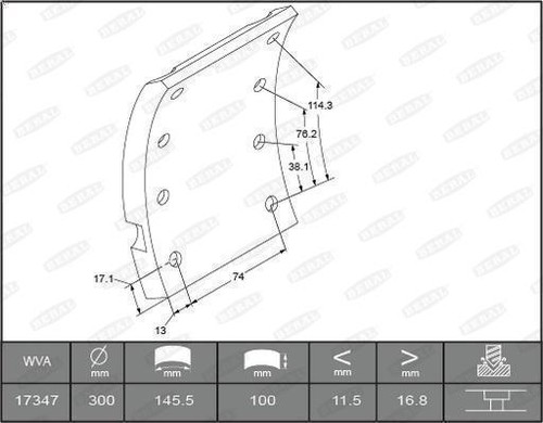 Kit guarnizioni freno - ,,